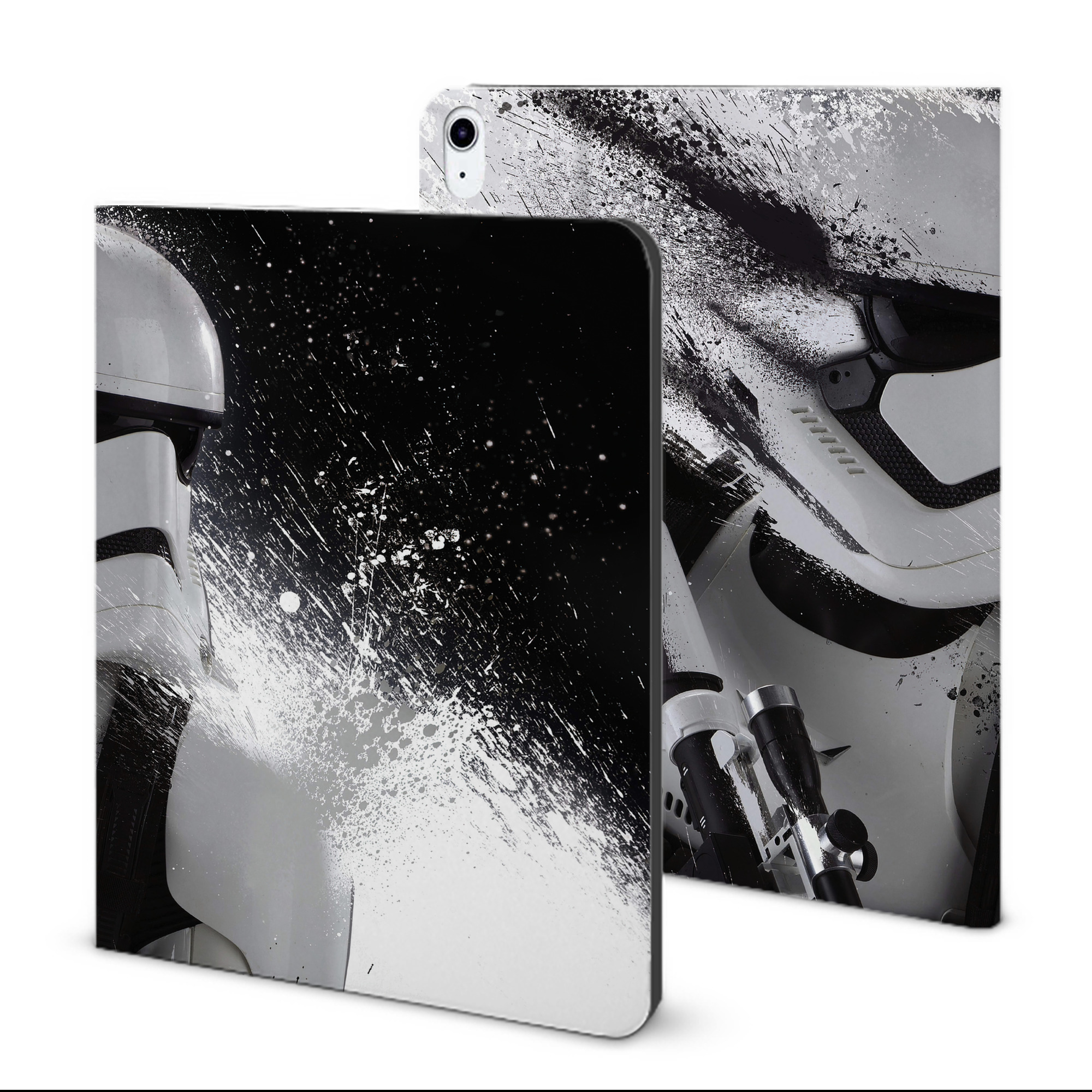 （画像用） スター・ウォーズ Star Wars IPad ケース ブック型 PUレザー TPU 耐衝撃 軽量 薄型 ペン収納なし 全面保護 IPad 各モデル対応